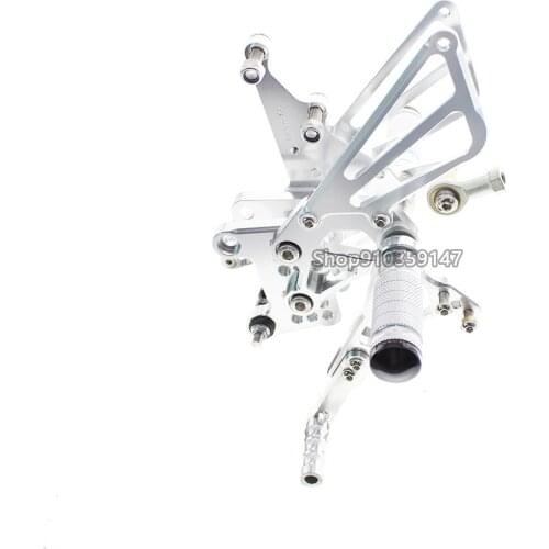 Motorcycle Adjustable Rearsets Foot Pegs Footrest for TRIUMPH Speed Triple 509 595 955 1050