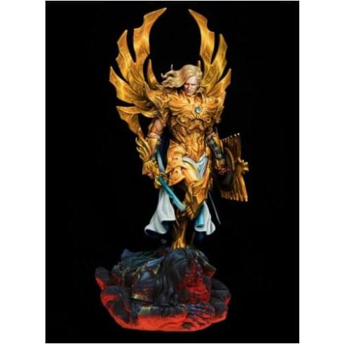 New Unassembled 1/24 75mm fantasy stand man 75mm Resin Kit DIY Toys Unpainted resin model