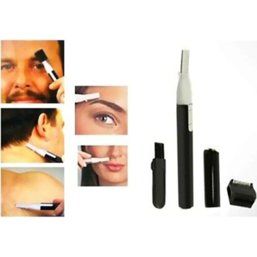Professional Eyebrow Trimmer Electric Face Scissors Hair Removal Women For Mini Portable Body Shaver Remover Blade Mens
