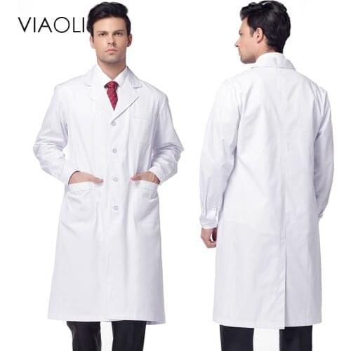 Long-sleeve work Beautician Coat Mid Length Scrub Jackets Clothing women scrubs salon uniform scrubs spa uniforms