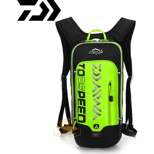 DAIWA Fishing Bag Cycling Bag Mens Women Riding Waterproof Breathable Bicycle Backpack,Bicycle Water Bag,Bicycle Helmet