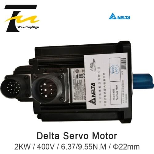 Delta 2KW Servo Motor ECMA-J11020RS ECMA-J11020SS 400V 6.37N.M 9.55N.M