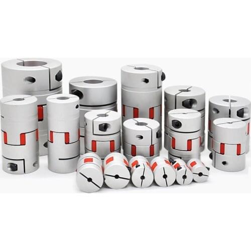 Plum coupling flexible aluminum alloy coupling three - jaw servo stepper motor coupling