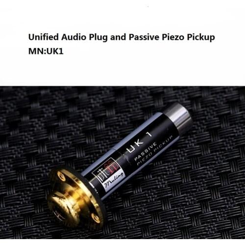 UK1 Unified Audio Plug And Passive Piezo Pickup new design Guitar Ukelele Kabalin and F hole instruments DIY accessories
