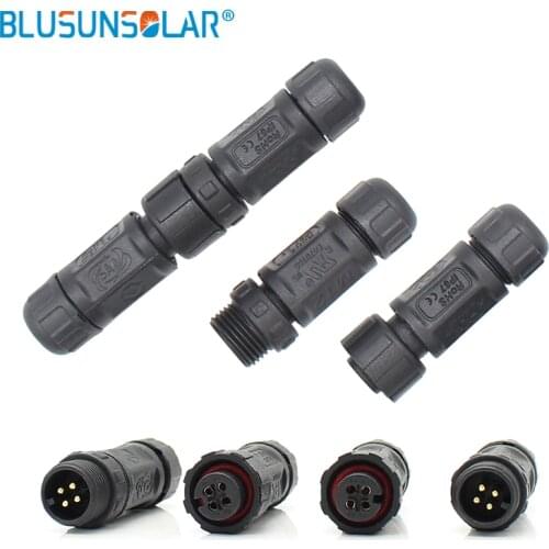 M12 Electronic waterproof connector used in LED Connector 2pin,3pin,4pin,5pin,6pin 7pin 8 pin
