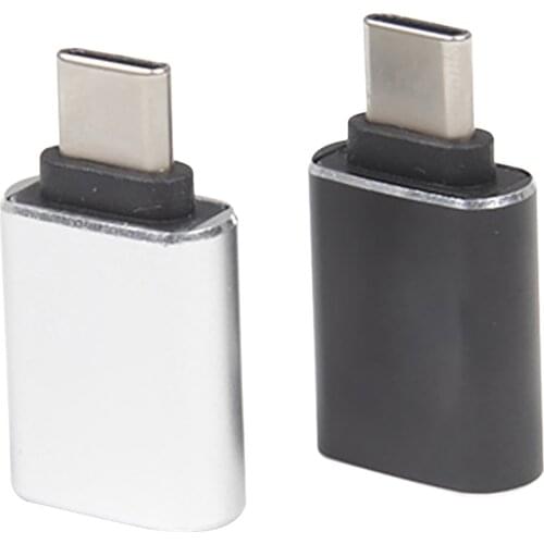 Universal Car Type-C USB Adapter Mini USB-C Male Cable Adapter Converter for Car MP4 Phone Auto Interior Electric Decoration