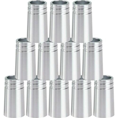 12Pcs/Pack Golf Ferrules .370 Aluminum for Irons Shafts Golf Club Accessories