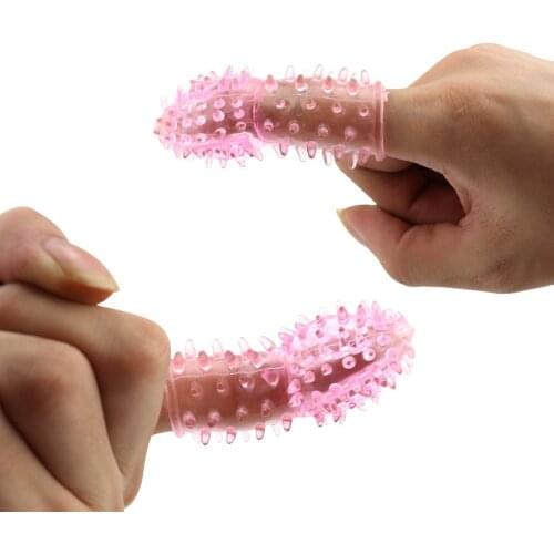 3Pcs Sex Shop Finger Sleeves Lesbian Clitoris Stimulator Sex Toys For Women Orgasm G Spot Massager Female Masturbator