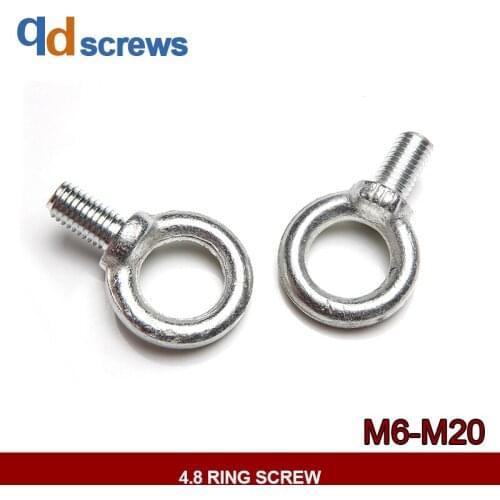 4.8 M6M8M10M12M14M16M20 Lifting eye bolts DIN580