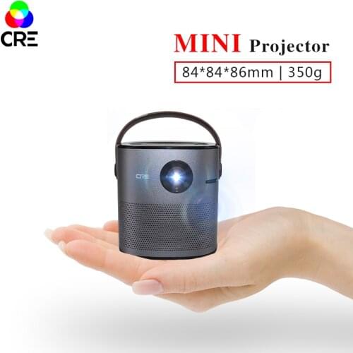DLP Projector X5000 Max WiFi Android 6.0 Pico Pocket HDMI for 1+8g Mini LED Proyector 3D POCKT HANDY Portable Beamer