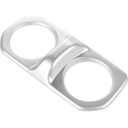 For Jeep Wrangler JL 2018-2020 Silver ABS Rear Air Outlet Vent Trim Panel Trim