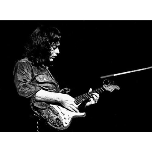Home Decor Rory Gallagher Blues Rock 1-Silk Art Poster Wall Sicker Decoration Gift