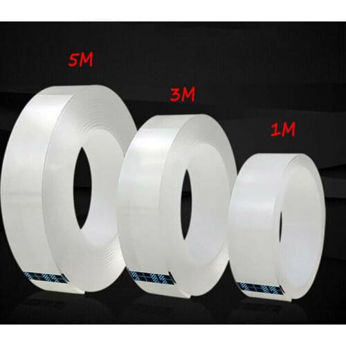 Double-Sided Grip Tape Magic Multipurpose Reuse Adhesive Washable Traceless Invisible Gel