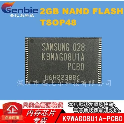 K9WAG08U1A-PCBO K9WAG08U1A-PCB0 FLASH TSOP48 10PCS