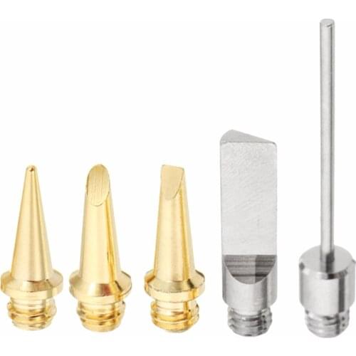 5/6pcs Soldering Gas Soldering Iron Kit Welding Tips/ Torch Pen Tool For HT-1934-3/MT-100 New And High Quality