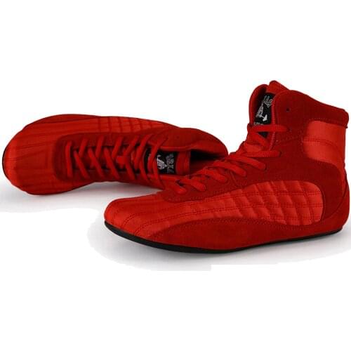 TaoBo Professional Weightlifting Shoes for Man and Women Squat Training Leather Anti Slip Resistant Weight lifting Shoes Size 36