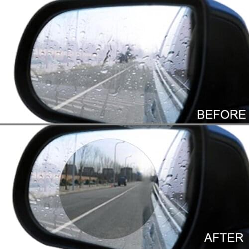 Rainproof Car Rearview Mirror Film Sticker Anti-fog Coating Protective Cover