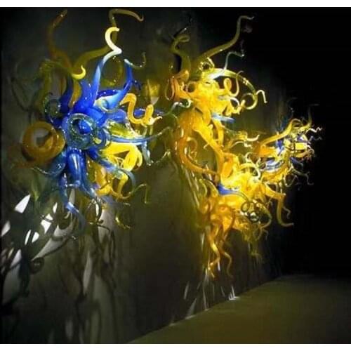 Flower Shape Murano Art Glass Wall Lamp Modern Light Murano Glass Wall Lamp