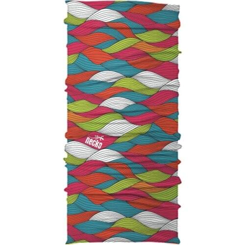 Necko Colorful Striped Buff Bandana Face Mask-DN057 460044558