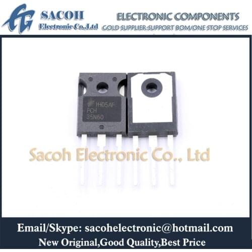 New Original 10PCS/ FCH35N60 35N60 or FCH25N60N or FCH22N60N TO-247 35A 600V High Speed Power MOSFET