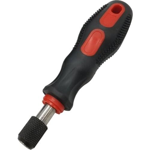 1/4" (6.35mm) Screwdriver Bit Holder Self Screwdriver Holder with PP+TPR Handle 16FA