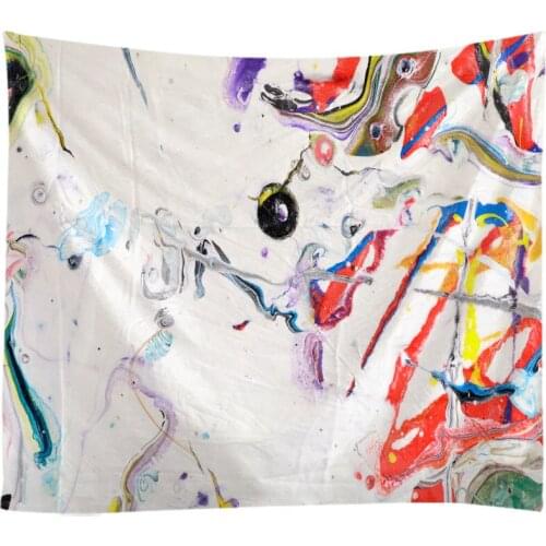 Creative 3D Printing Marbleization Apply Marbling Veined Marble Tapestry Wall Hanging Bed Spread Beach Towel Table Cloth YogaMat
