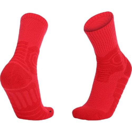 U-SHOT New Men Sports Cycling Sock Breathable Outdoor Basketball Socks Protect Feet Wicking Bike Running Football Sport Socks