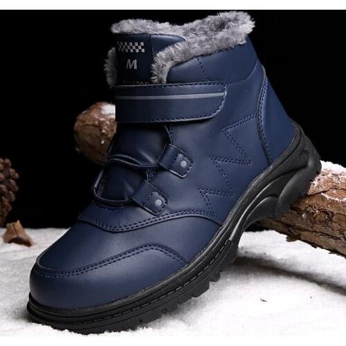 Nine o'clock High-top Womens Snow Botas Quality Outdoor Slip Resistant Female Boots New Winter Casual Stylish Warm Lining Shoes