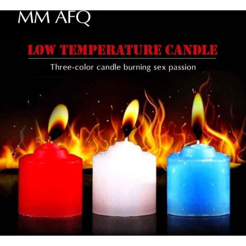 1PCS Low Temperature Candle Bdsm Drip Wax Sex Toys Adult Women Men Games Teasing Candle Erotic Adult Toys Passion Dripping Wax