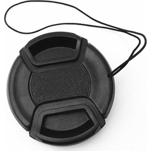 10pcs/lot 49 52 55 58 62 67 mm center pinch Snap-on cap cover for pentax PK K-1 K-S2 K-S1 K10D K20D K7 K5 Kr Km Kx K30 K50 Lens