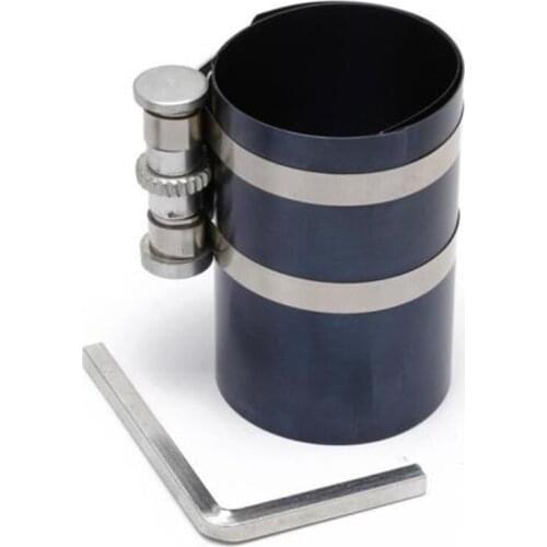 4" Car Engine Piston Ring Compressor Tool Installer Band Ratcheting 53-175mm
