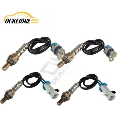 4 Wires Lambda Front Rear Oxygen Sensor for 2004 2005 2006 2007 Chevrolet Malibu GMC Sierra Envoy XUV Pontiac G6 Buick Rainier