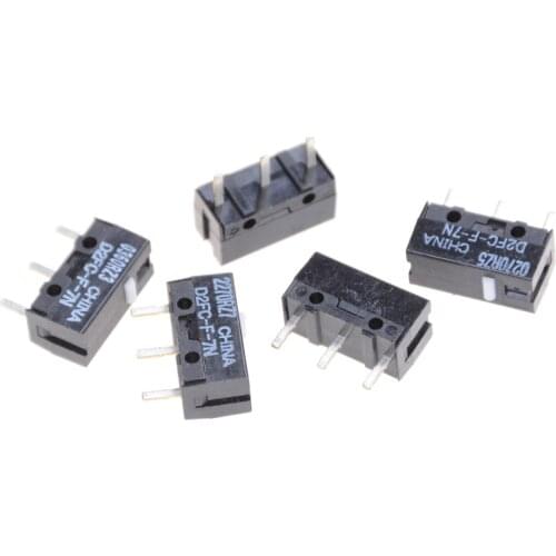 5PCS High quality Switch D2FC-F-7N Micro Switch Replacement Substitute Tested