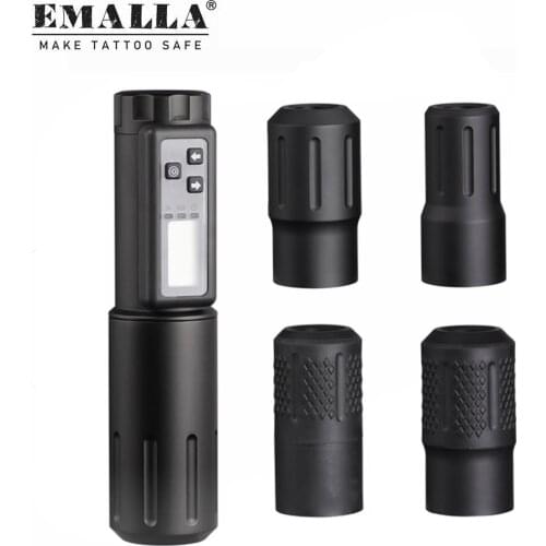 Adjustable Wireless Battery Tattoo Gun FAULHABER Motor Rotary Tattoo Machines For Tattoo Machine Pen Power Suppies Free Shipping