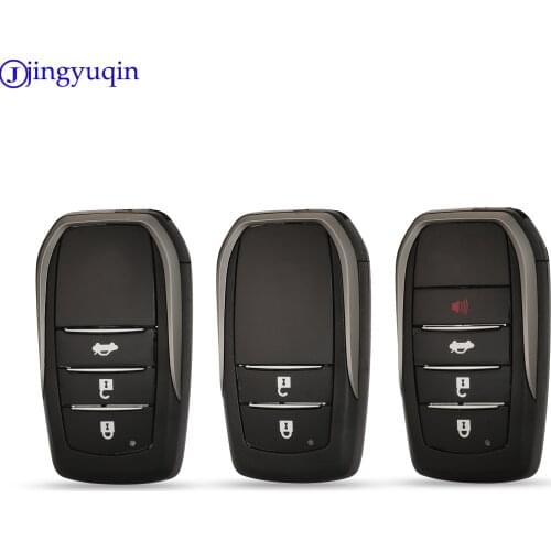 Jingyuqin 2/3/4 Buttons Remote Car Key Shell Cover Case For Toyota Chr C-hr Land Cruiser 200 Avensis Auris Corolla Smart Key