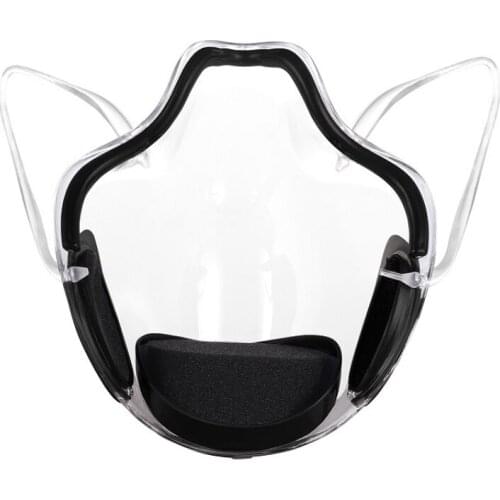 Fashionable Mask HD Clear Face Shield Protection Isolation Masks Oil Splash-proof Anti-saliva Specialty Tools Splatter Screen