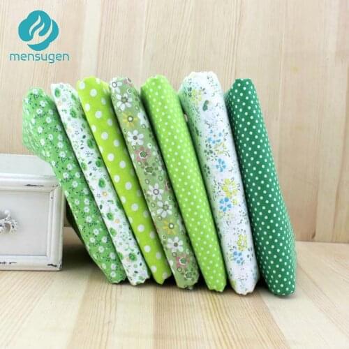 Half meter Width 150cm Green Cotton Fabric for Sewing Tissu to Patchwork DIY Materials Sewing Telas Tilda Doll Cloth
