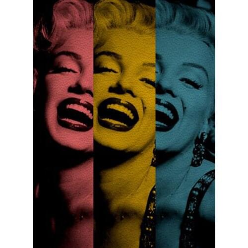 Marilyn Monroe cute cartoon lychee pattern imitation leather bed sheet family decoration bag 22*30CM A4