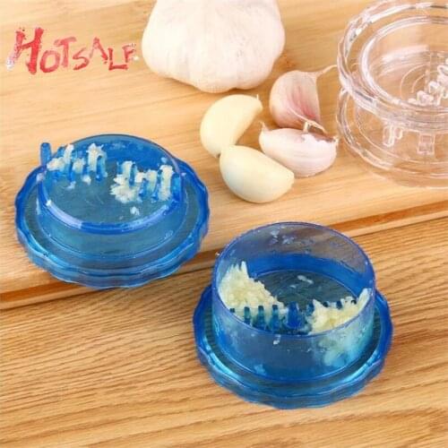 Household Garlic Grinder Mini Manual Garlic Grinder Kitchen Labor-saving Garlic Grinder Kitchen Garlic Press Box Kitchen Utensil