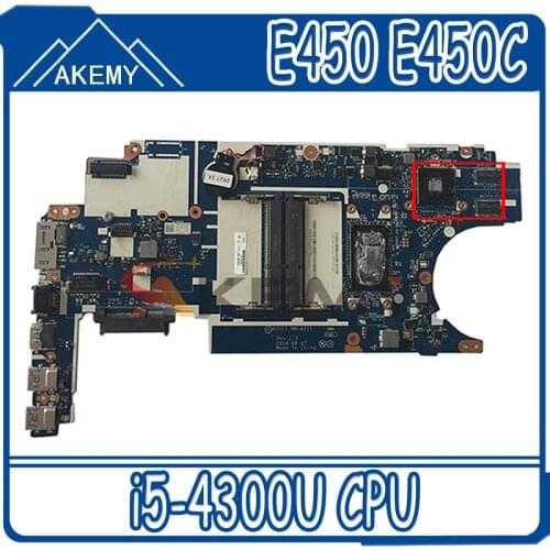 Thinkpad E450 E450C i5-4300U Notebook PC independent video card motherboard. NM-A211.FRU 00HT960 00HT959