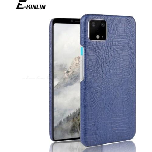 Ultra Slim Crocodile Snake Skin Leather Back Cover For Google Pixel 5 4a 5G 4 3a 3 2 XL 4XL 3aXL 3XL Hard Protective Phone Case