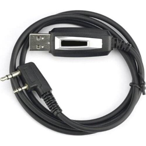USB Programming Cable Walkie Talkie Accessories for UBaofeng V-5R/5RA/5R Plus/5RE, UV3R Plus BF-888S with Driver CD