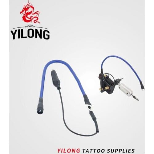 YILONG Tattoo Silicone Victor Tattoo Clip Cords, 100% Soft Silicone ,3 Color,5PCS Free Shipping