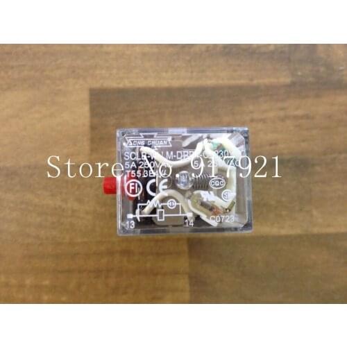 [ZOB] Songchuan SCLB-W-LM-DPDT-C relay 230V --20pcs/lot