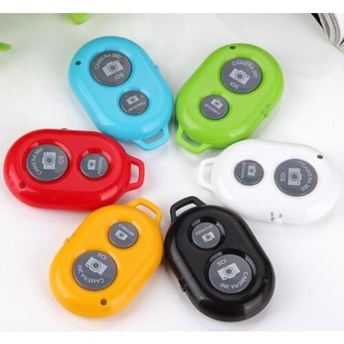 1PC Remote Control Button Wireless Bluetooth Shutter Self-Timer Camera for iPhone Android Phone high quality