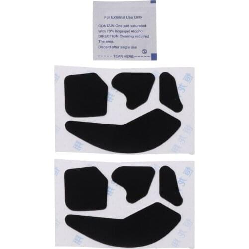 2 Sets 0.6mm Mouse Skates Sticker Pad for ROCCAT Leadr Wireless RGB Mouse