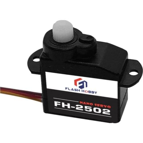 4pcs GOTECK GS-2502 Plastic Gear Servo 2.2g 2g Gotek for Trex Heli Rc Car Truck