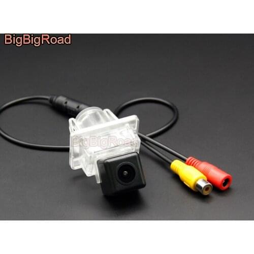 BigBigRoad Wireless Car Rear View Camera HD Color Image For Mercedes Benz W204 C180 C200 C280 C300 W212 E Class E200 E230 E250