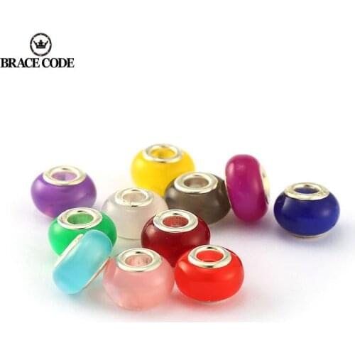 BRACE CODE 2Pcs/Lot Imitation Opal Color Beaded Handmade DIY Mens Womens Childrens Jewelry Gifts,Brand Women Bracelet Gifts