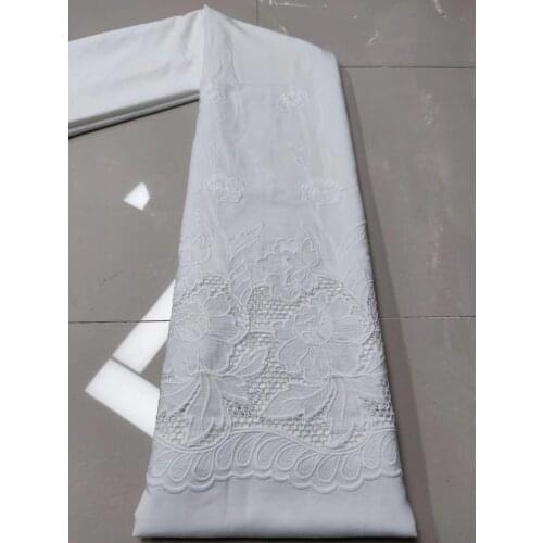 Pure White Milk Silk African Lace Fabric French Mesh Lace Fabric Embroidery Nigerian Cord Guipure Lace Fabrics 5 Yards For Dress